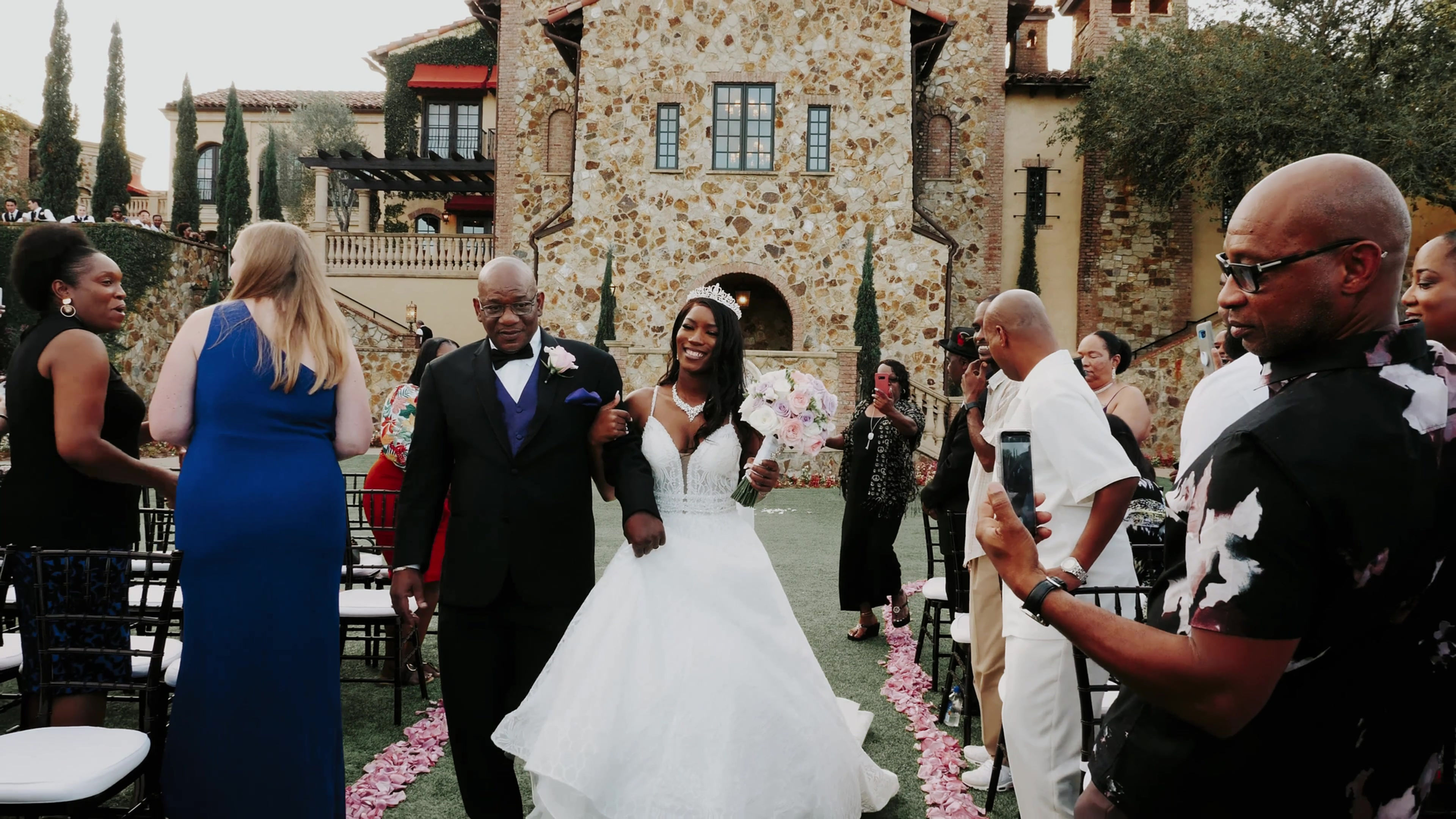 Taquila & Nate at Bella Collina
